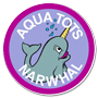 Aqua Tots Badge Narwhal Level