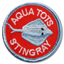 Aqua Tots Badge Stingray Level